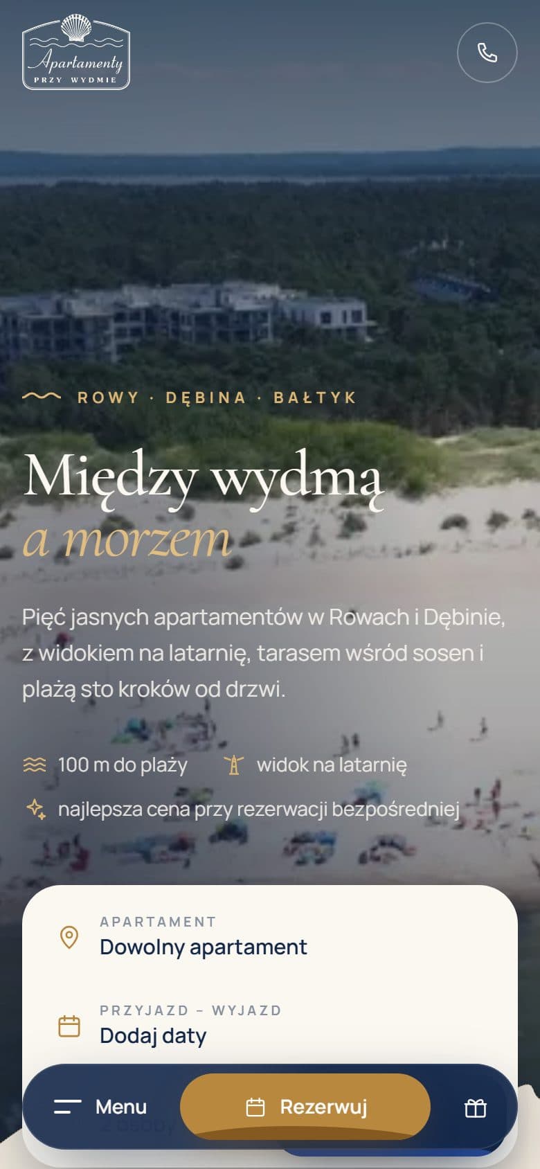 Apartamenty Przy Wydmie — mobile version