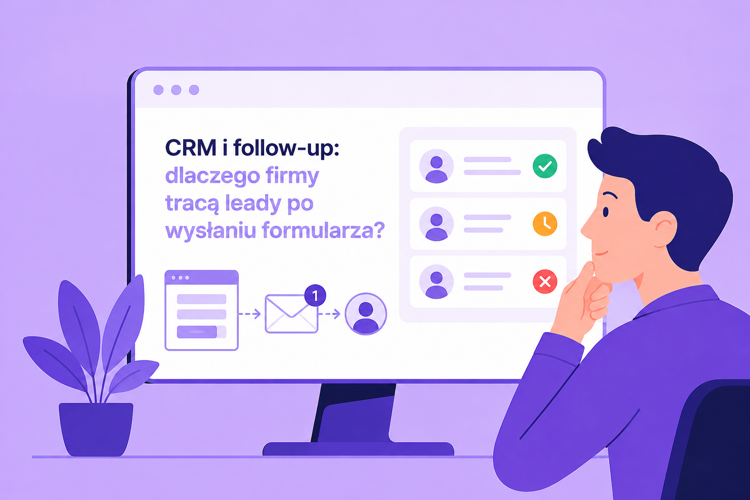 CRM i follow-up: dlaczego firmy tracą leady po wysłaniu formularza?