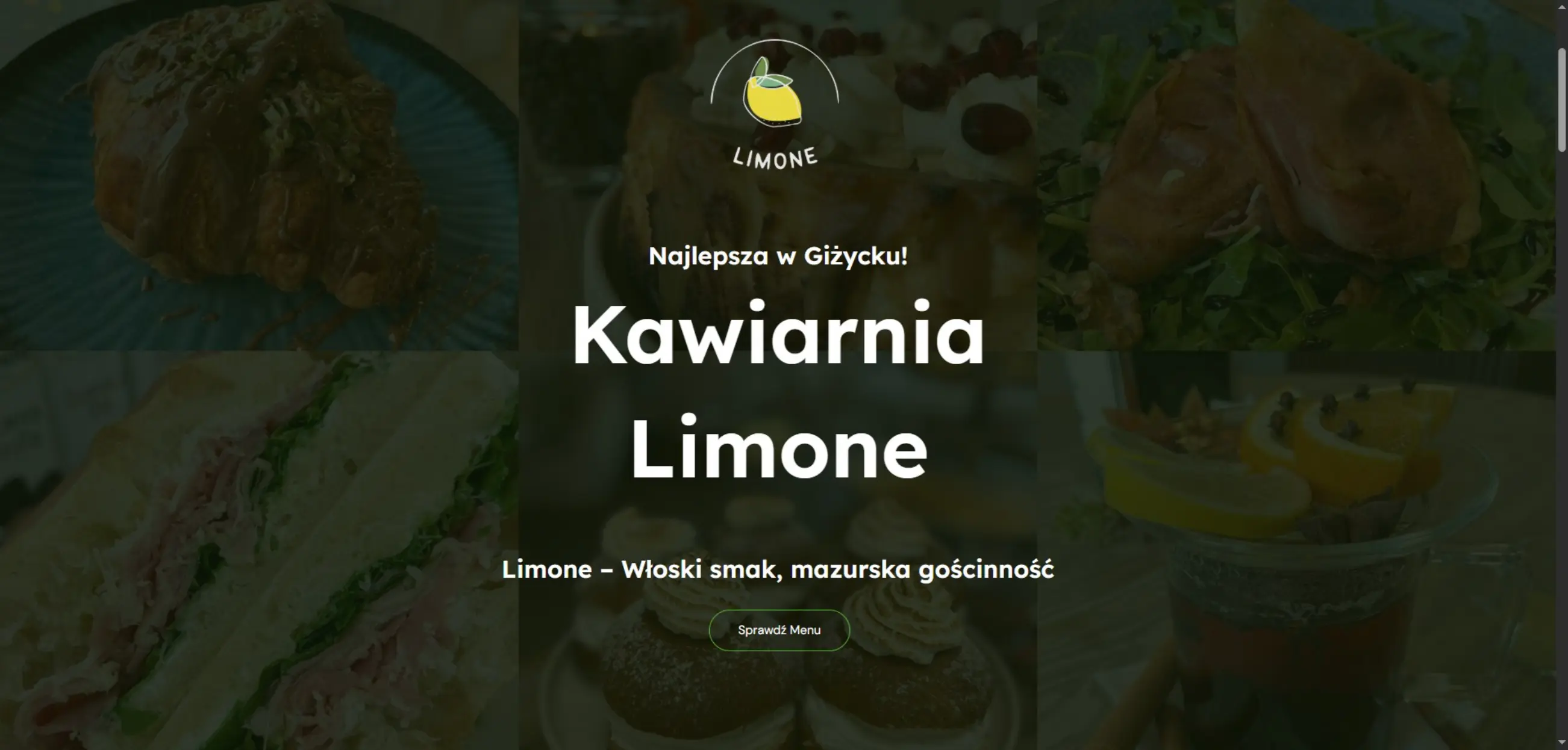 Strona Kawiarni Limone